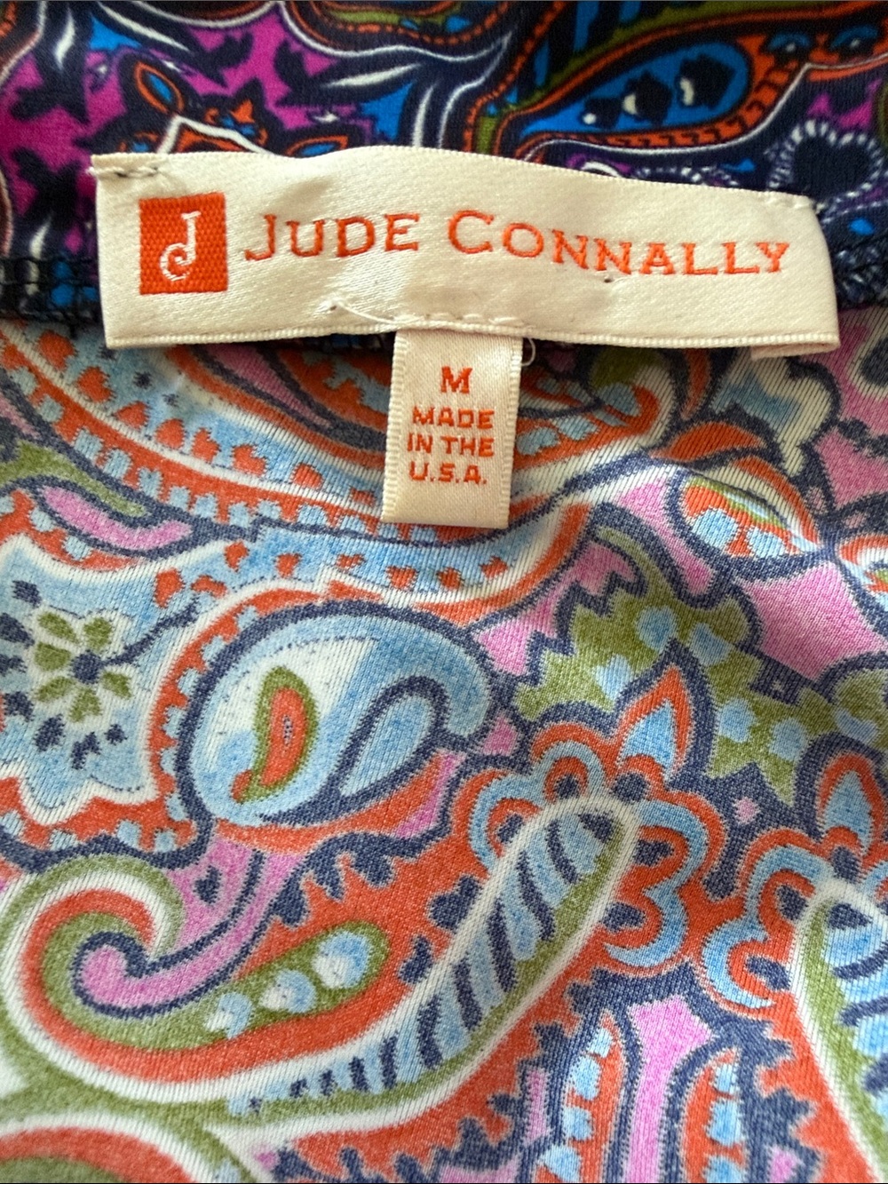Jude Connally Purple Multicolor Paisley Mock Neck Mini Dress - Picture 3 of 4